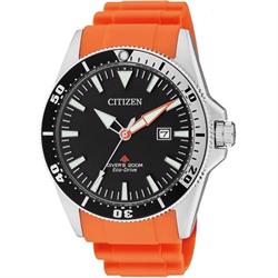 Image of mat rustfri stål quartz med Eco-Drive Herre ur fra Citizen, BN0100-18E